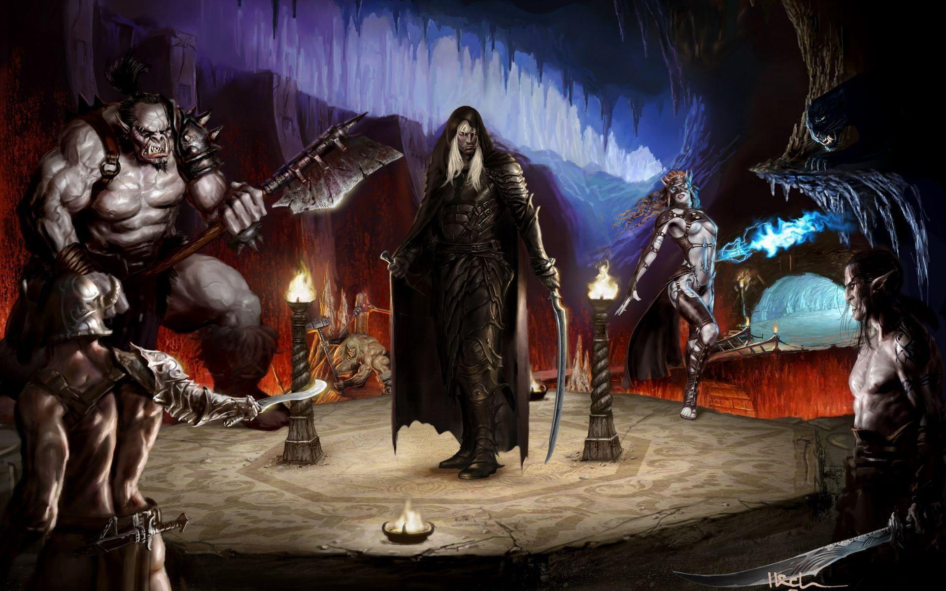 1920x1200 Forgotten Realms Wallpaper