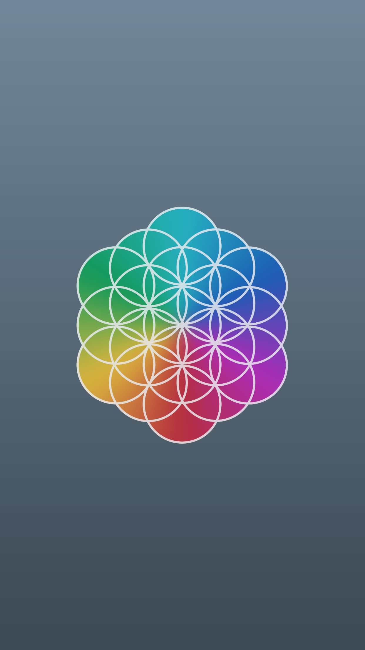 1242x2208 Wallpaper of the week: geometry pack