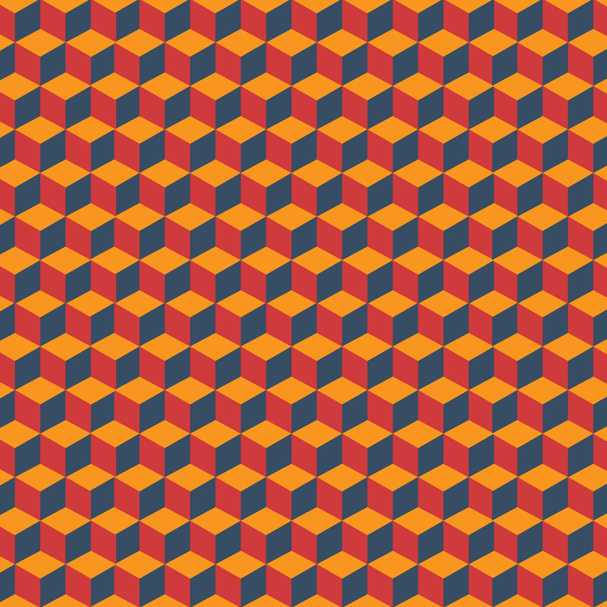 Orange Geometric Wallpaper 43 images