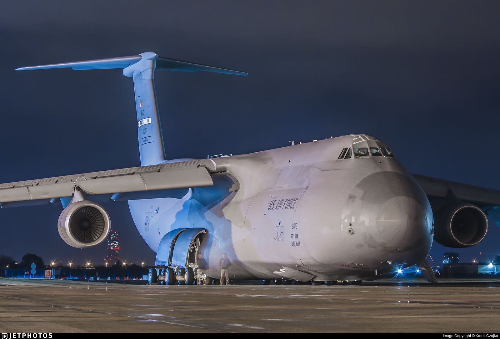 1600x1086 86 0015. Lockheed C 5M Super Galaxy. United States Air Force (USAF)