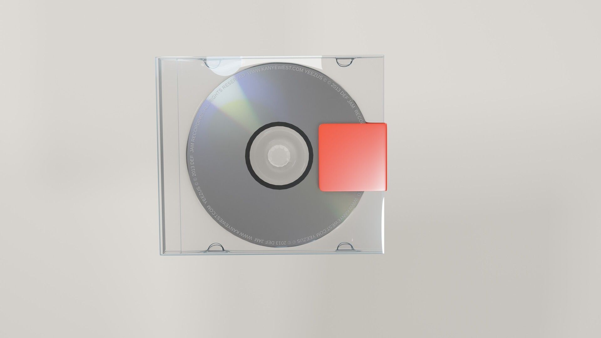 1920x1080 Yeezus album cover fan art