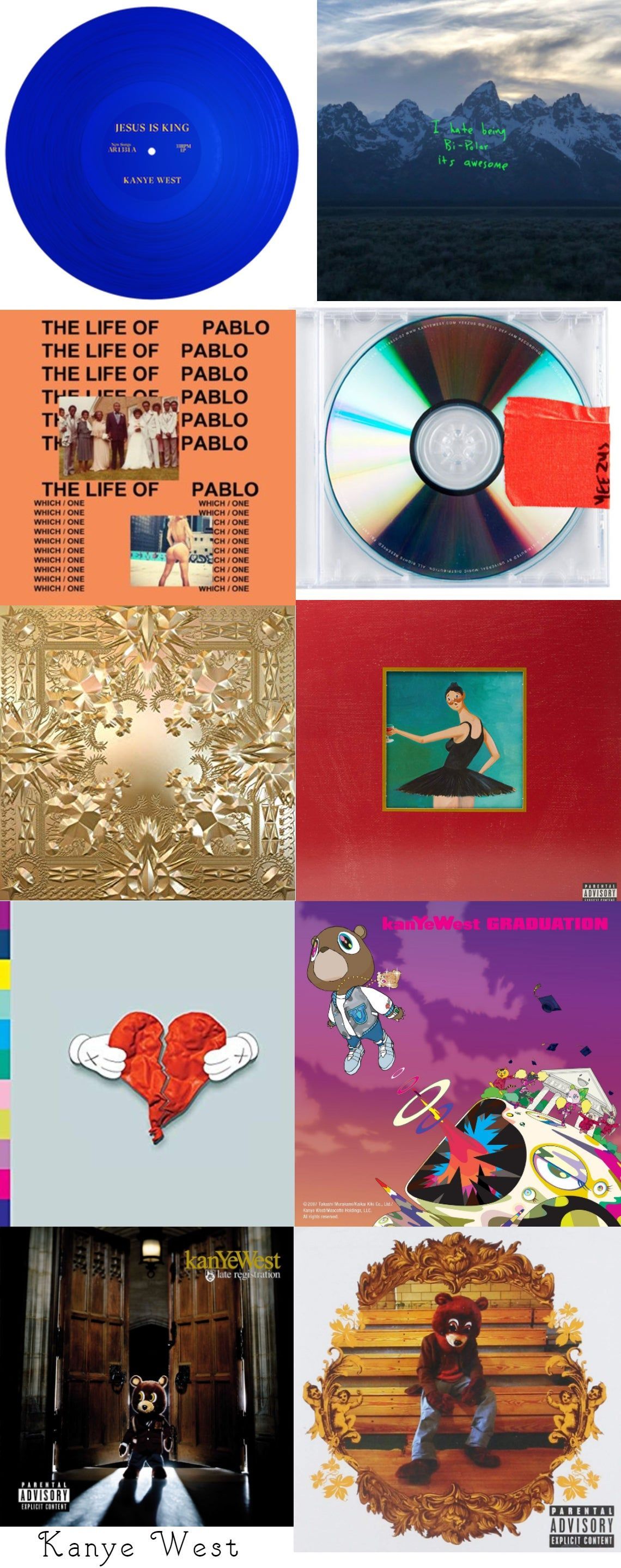1140x2880 Kanye West Album Wallpaper