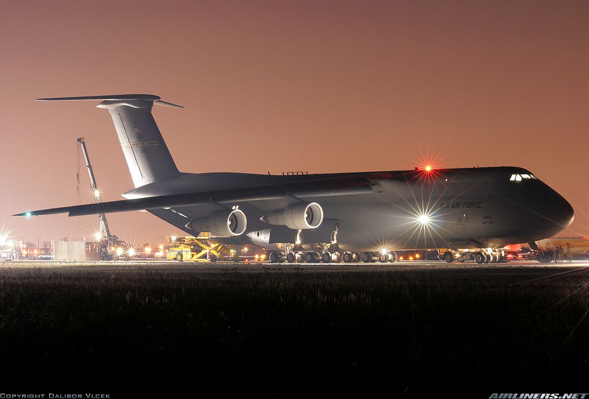 1200x812 Lockheed C 5A Galaxy (L 500) Force. Aviation Photo