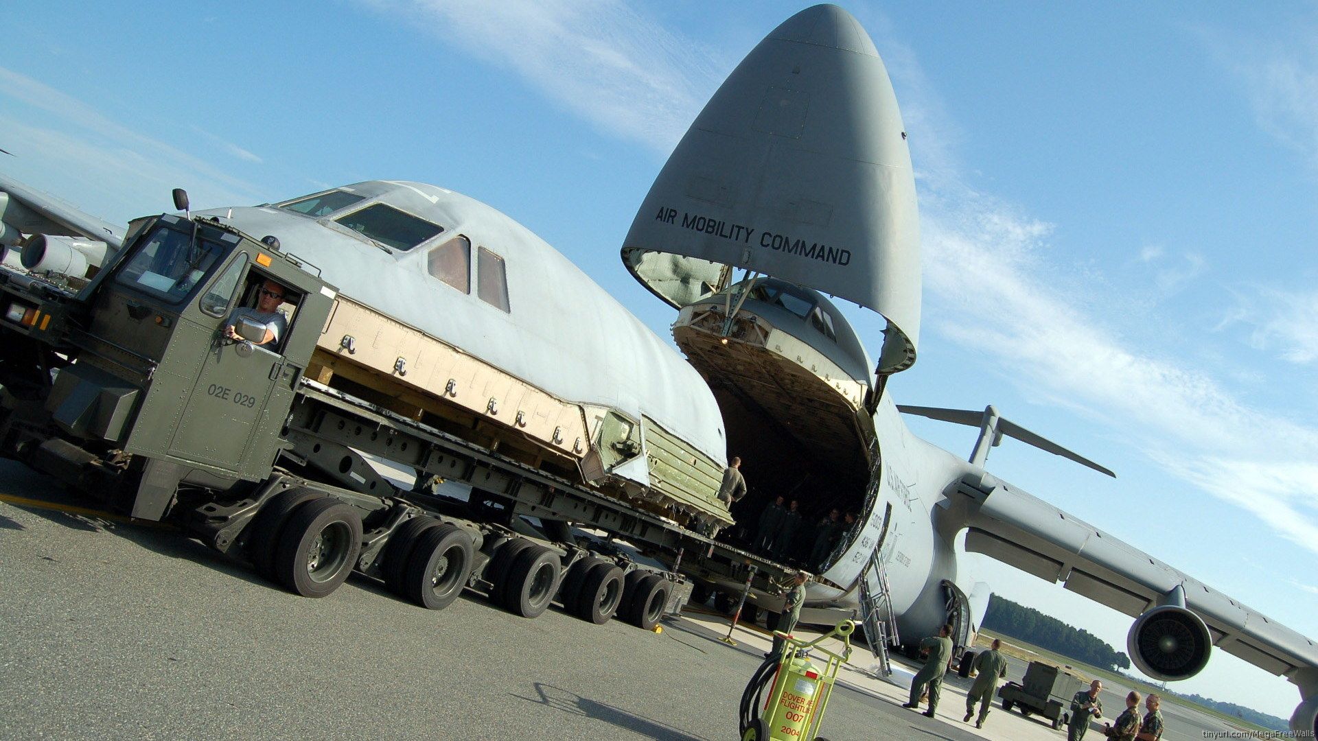 1920x1080 Military Lockheed C 5 Galaxy HD Wallpaper