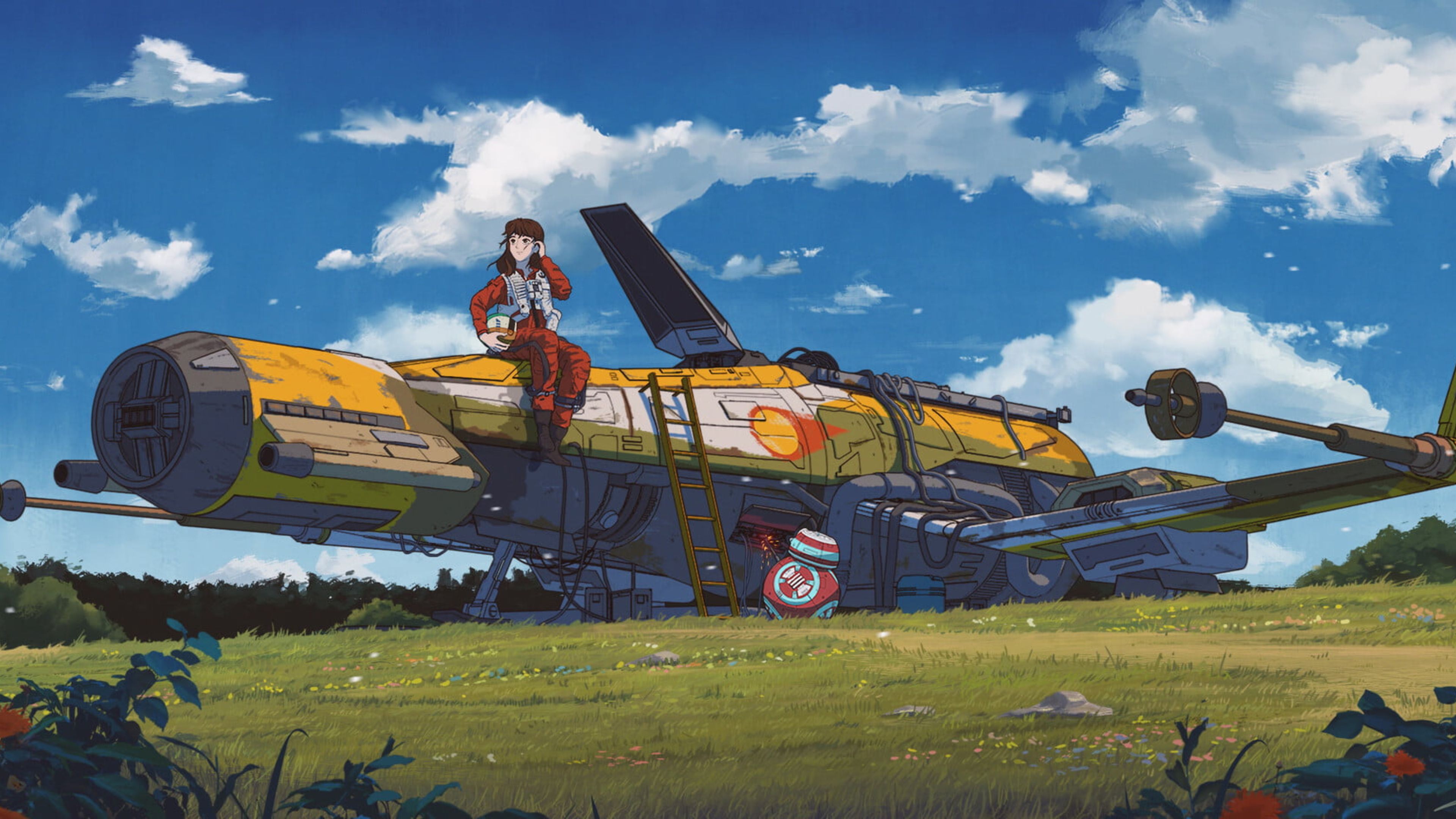 3840x2160 Star Wars, Studio Ghibli [3840x2160]