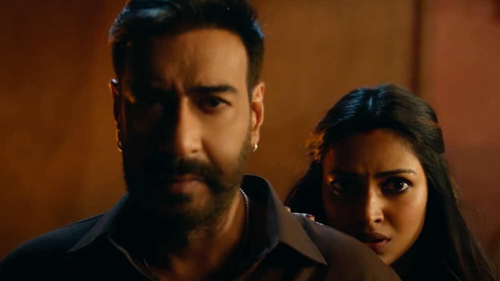 1600x900 Bholaa song Nazar Lag Jayegi introduces Ajay Devgn and Amala Paul's love story