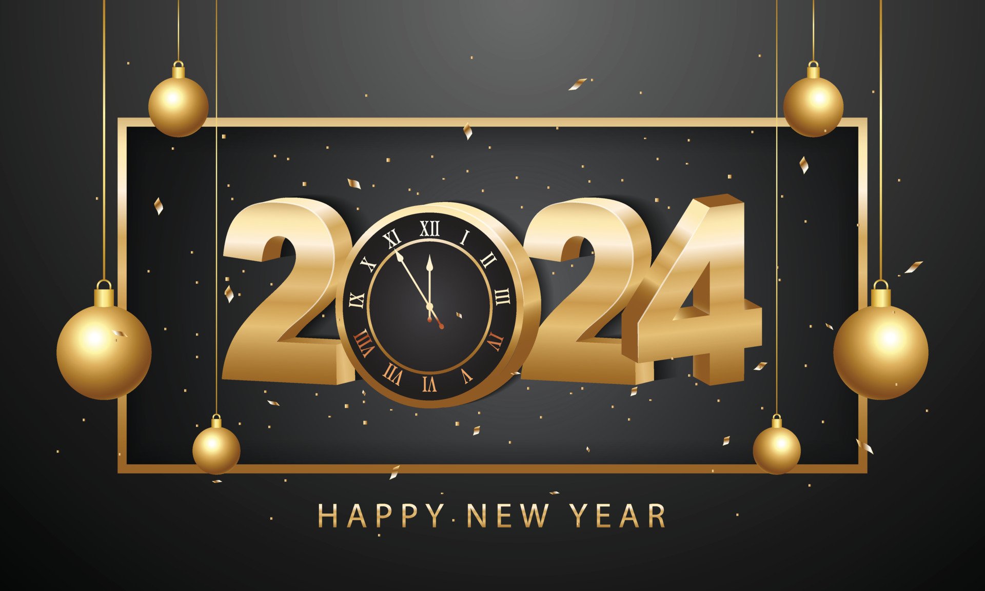 Happy New Year 2024 Wallpapers Top Free Happy New Year 2024 Backgrounds WallpaperAccess