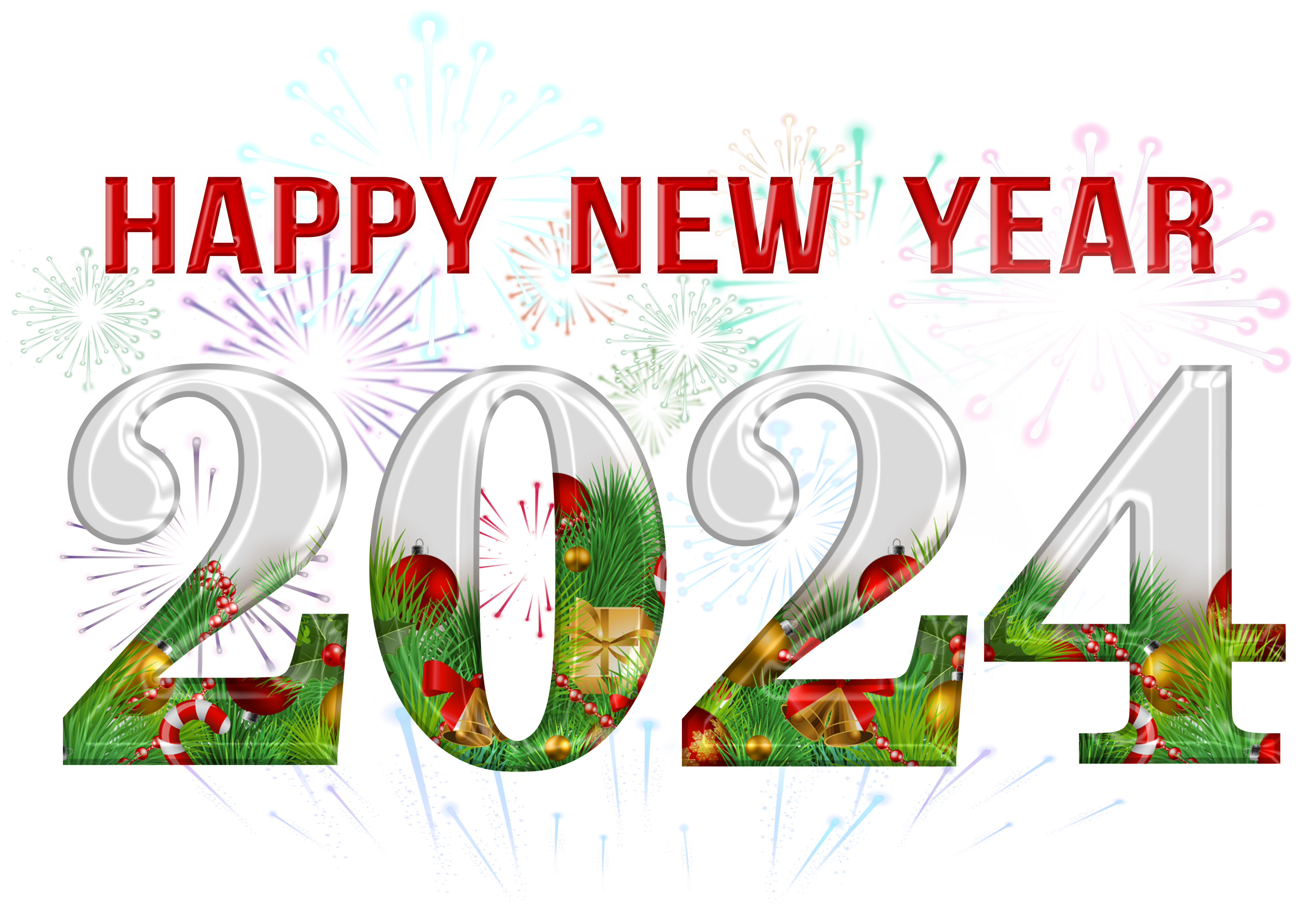 5066x3517 Happy New Year 2024 PNG Clipart​-Quality Free Image and Transparent PNG Clipart