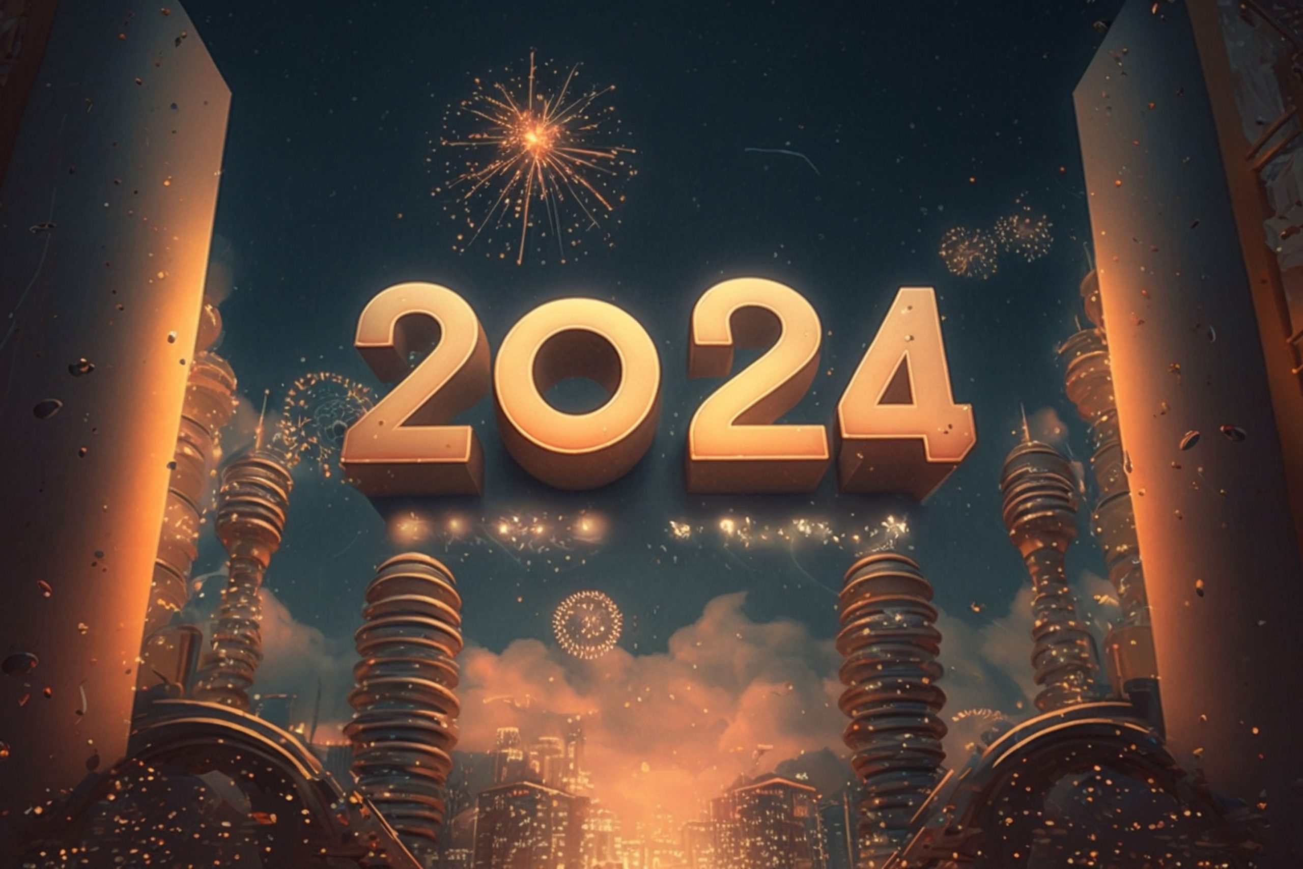 Happy New Year 2024 Wallpapers Top Free Happy New Year 2024