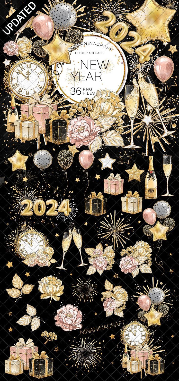 736x1570 New Year Clipart New Year's Planner Stickers Party Clip. New year clipart, New year's eve wallpaper, Happy new year wallpaper