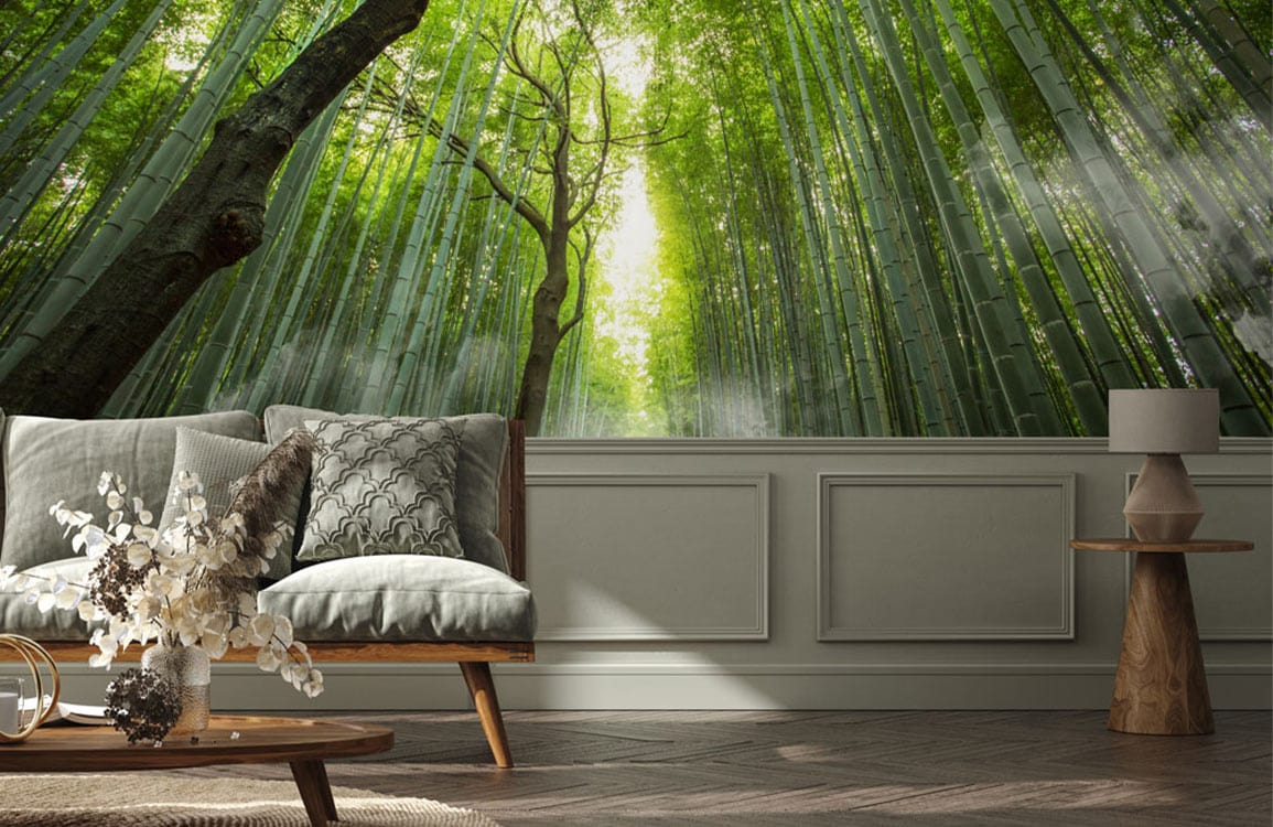 1155x750 Natural Forest Wallpaper Murals for Interior Design: 13 Top Ideas to G
