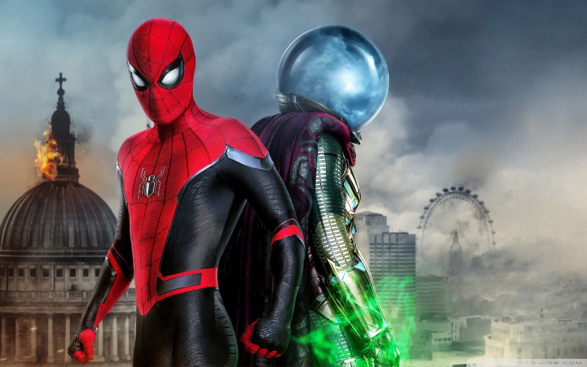1920x1200 Own 'Spider Man: Far From Home' On 4K & Blu Ray October 1st