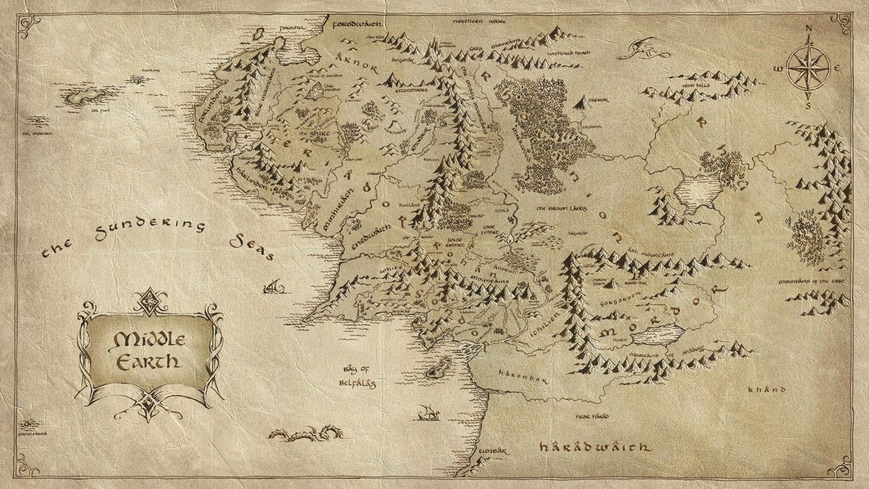 1244x700 Middle Earth The Lord of the Rings Map fantasy movies hobbit wallpaperx1080
