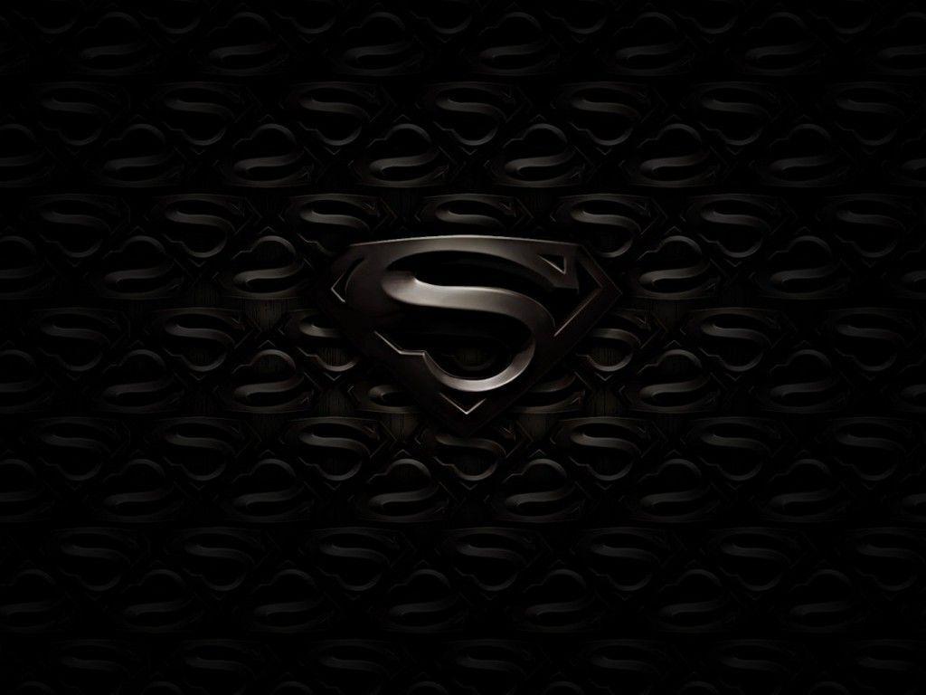 1024x768 Black Superman HD Image
