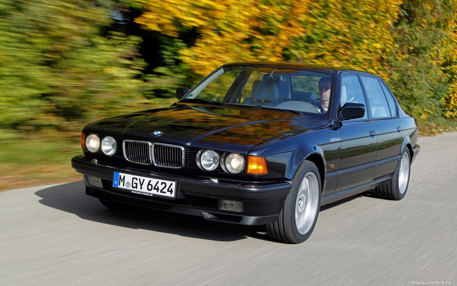 1920x1200 Cars desktop wallpaper BMW 750iL E32