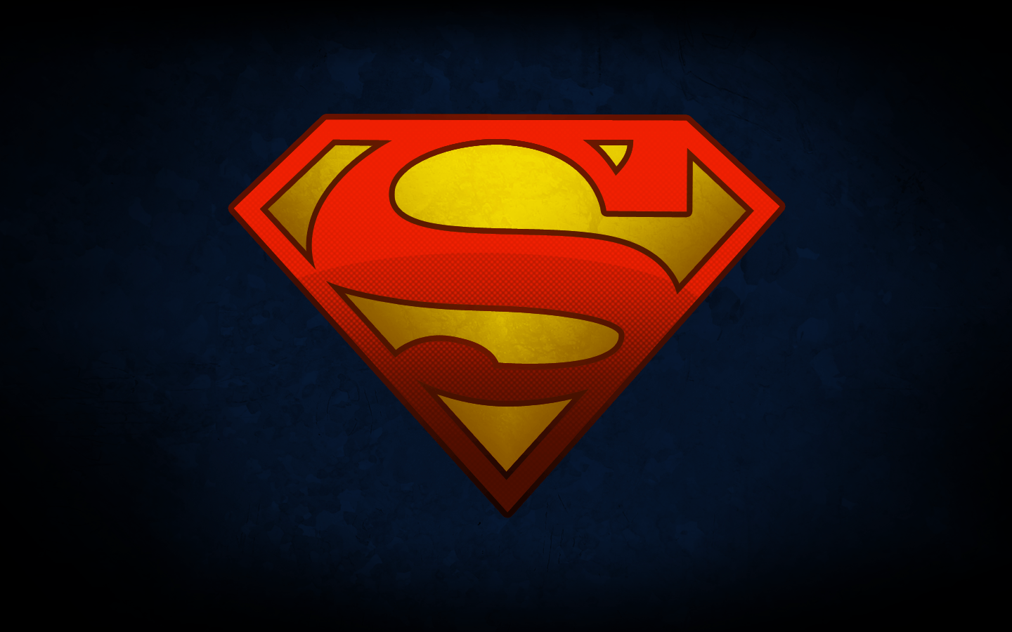 1440x900 superman logos wallpaper