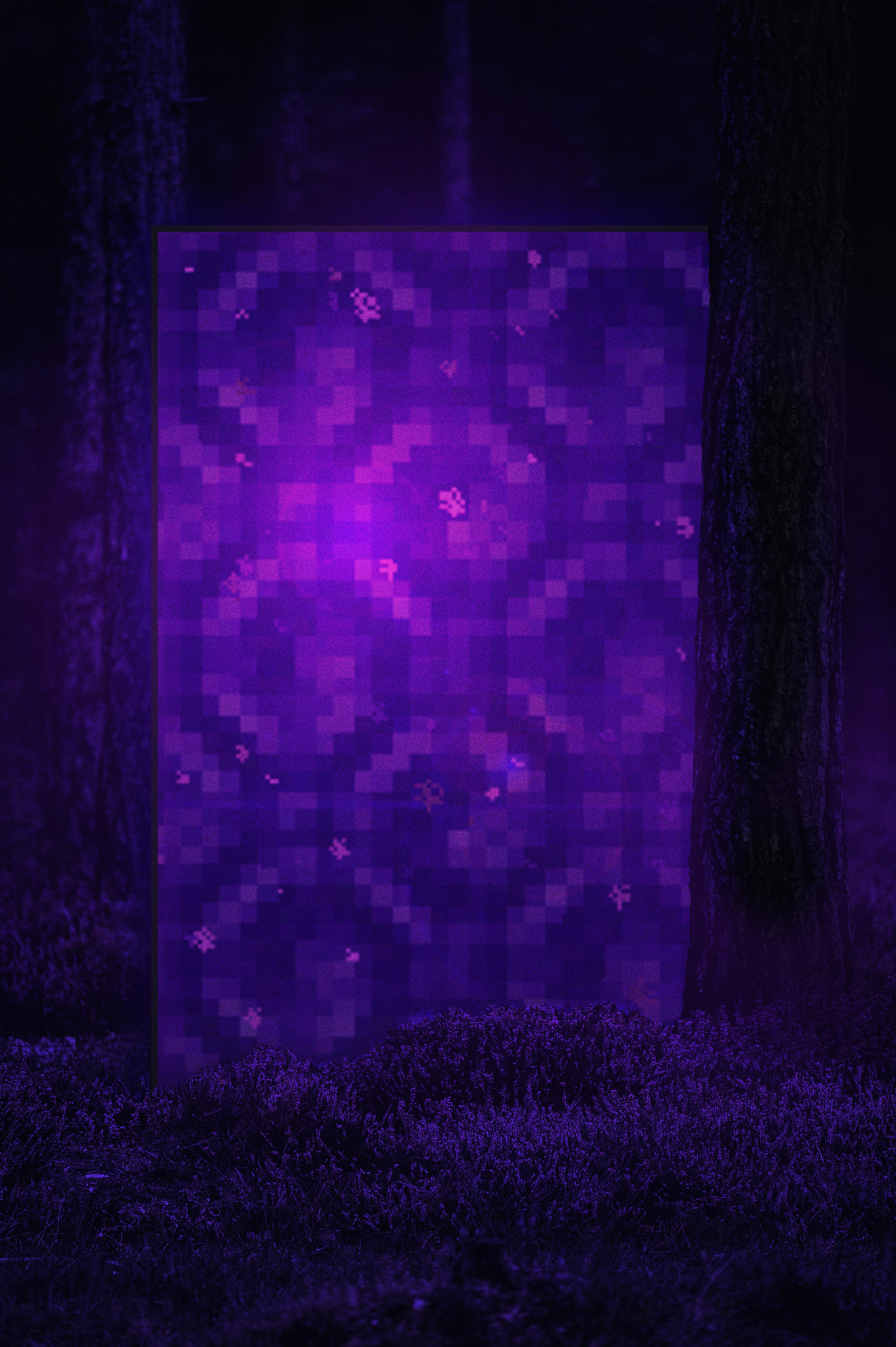 4000x6010 Nether portal in forest