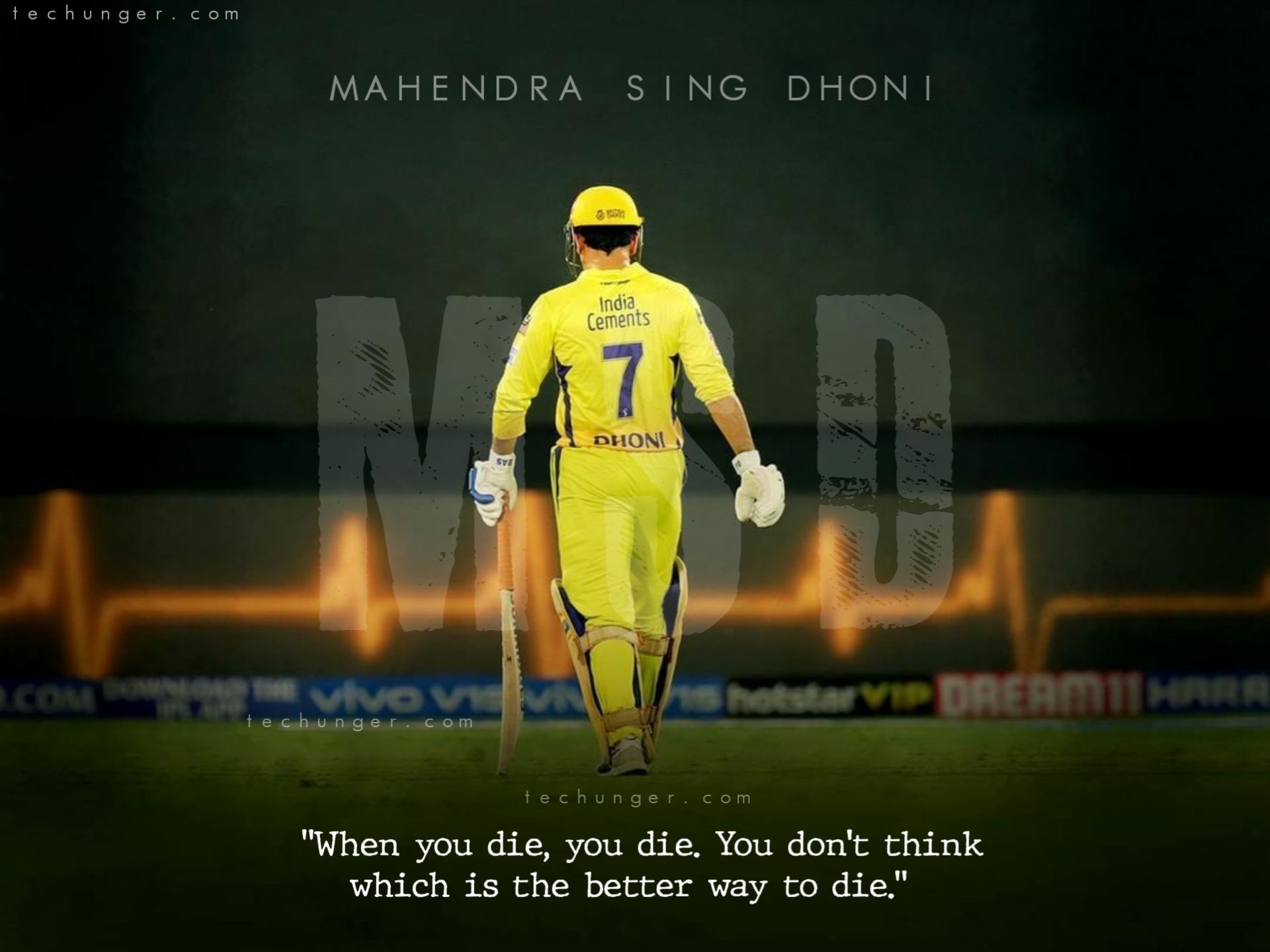 1920x1440 M S DHONI birthday Quotes. महेंद्रसिंग धोनी