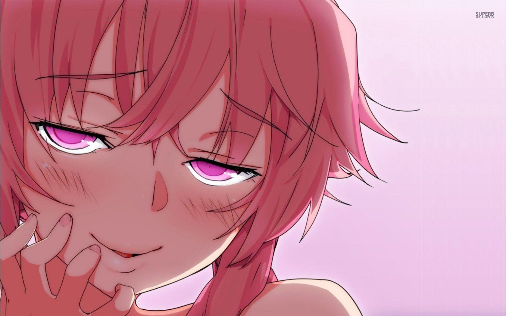 1680x1050 Yuno Gasai Diary wallpaper. mirai nikki