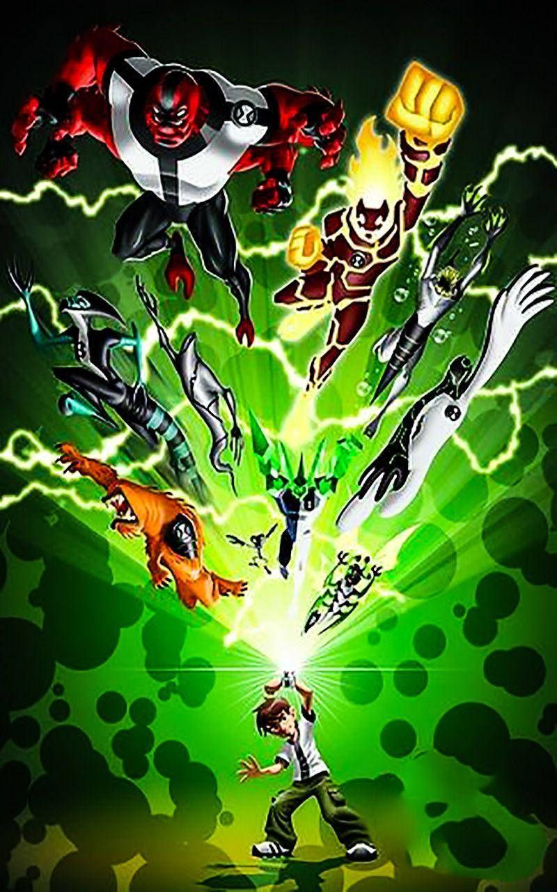 800x1280 Download Ben 10 Classic Aliens Wallpaper