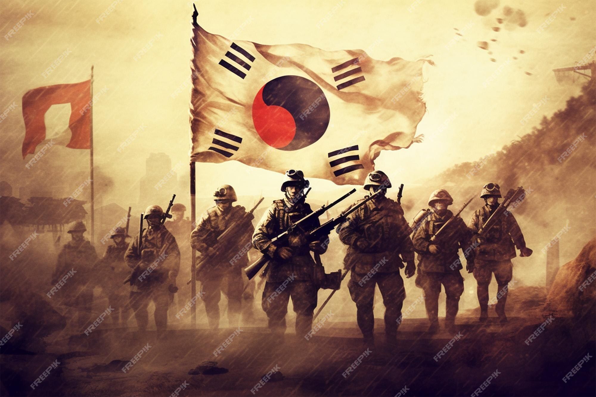 Korean War Wallpapers - Top Free Korean War Backgrounds - WallpaperAccess