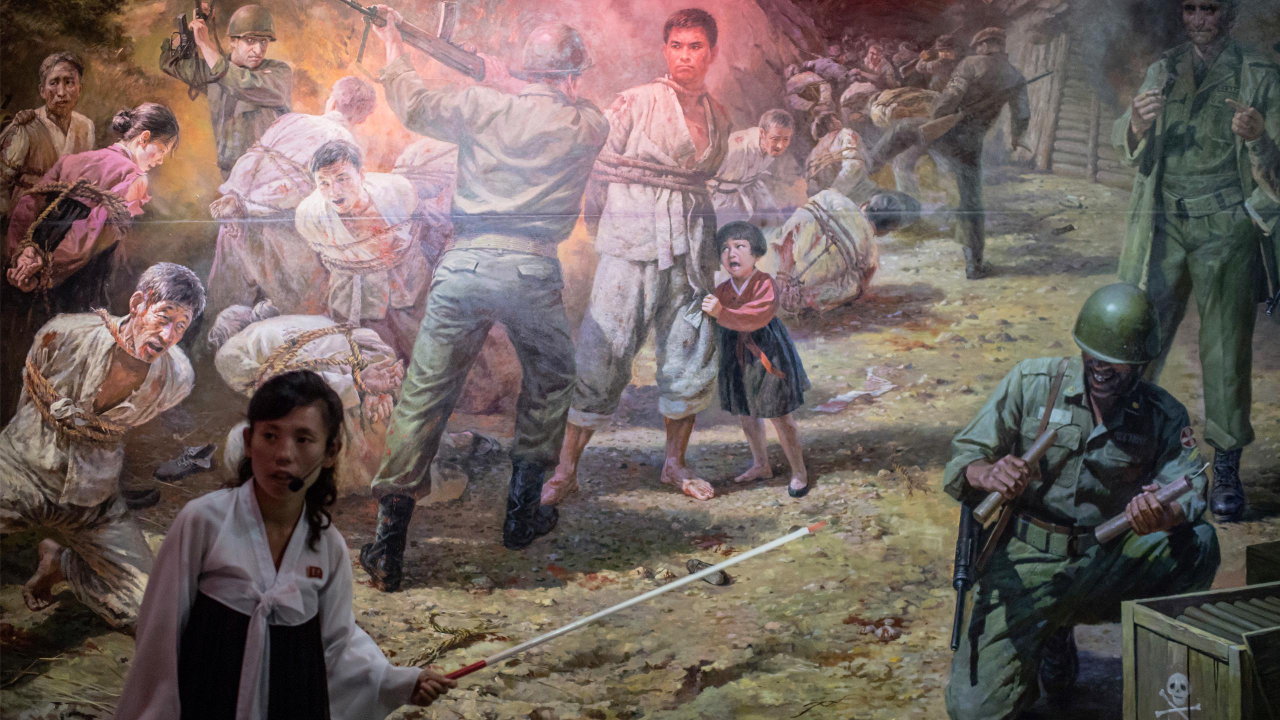 2560x1440 North Korean War Museum For The 1950 1953 Korean War