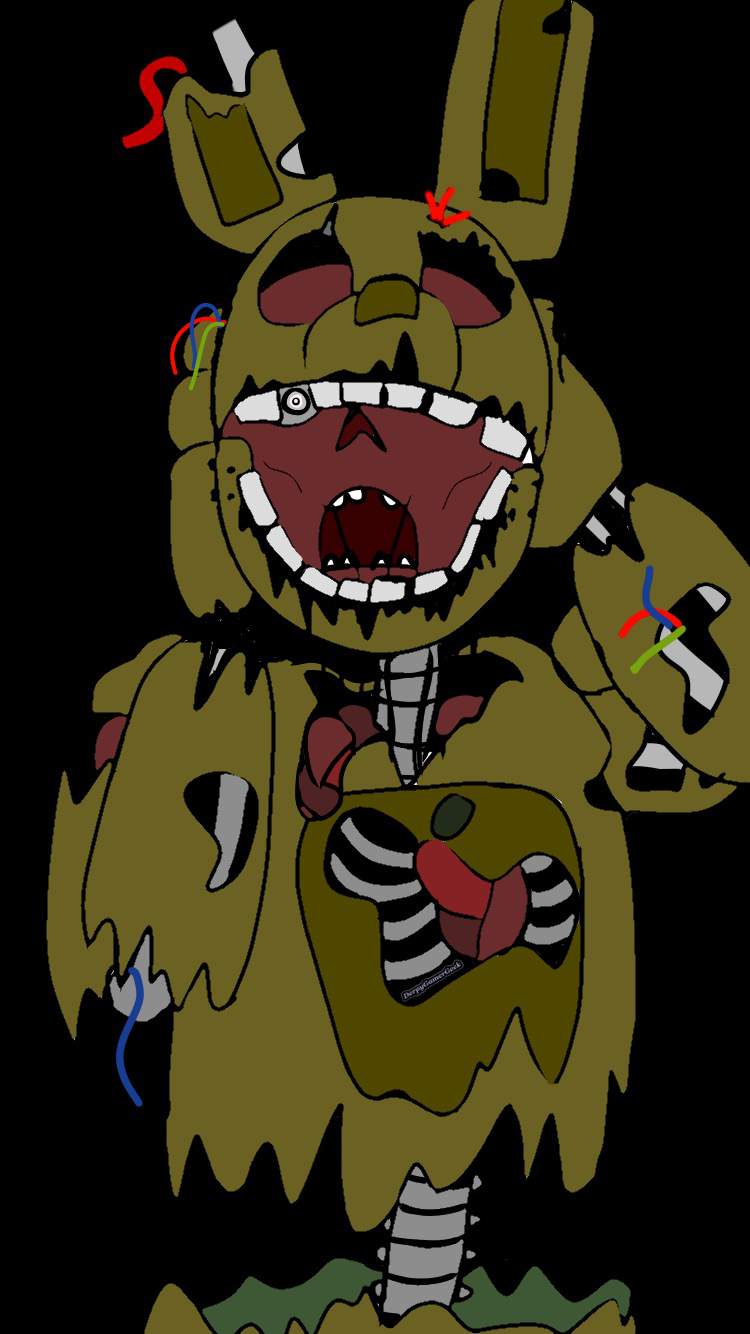 Fnaf Springtrap Wallpapers - Top Free Fnaf Springtrap Backgrounds ...