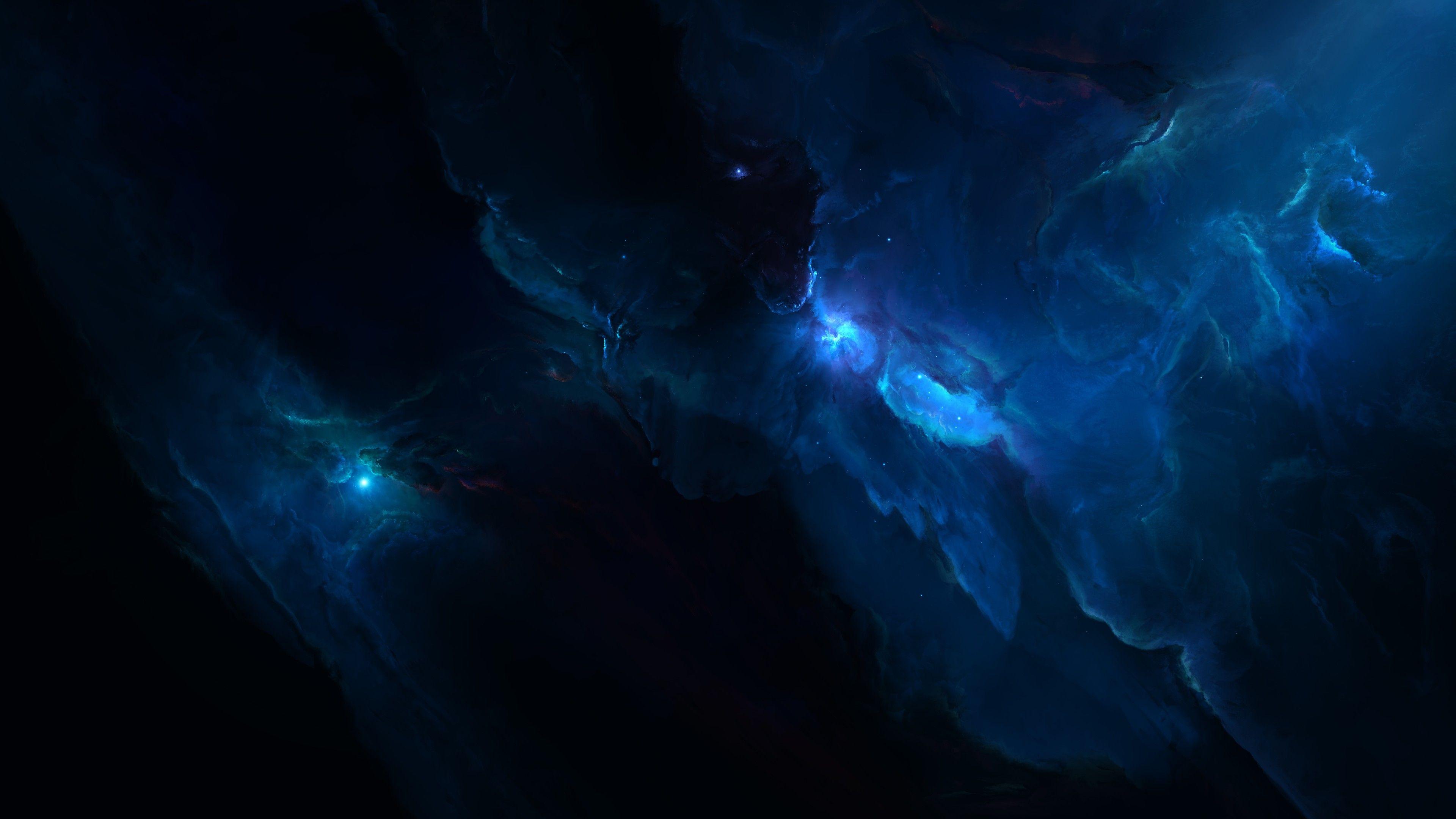 3840x2160 Wallpaper 4k Nebula Stars Planet Galaxy 4k Wallpaper