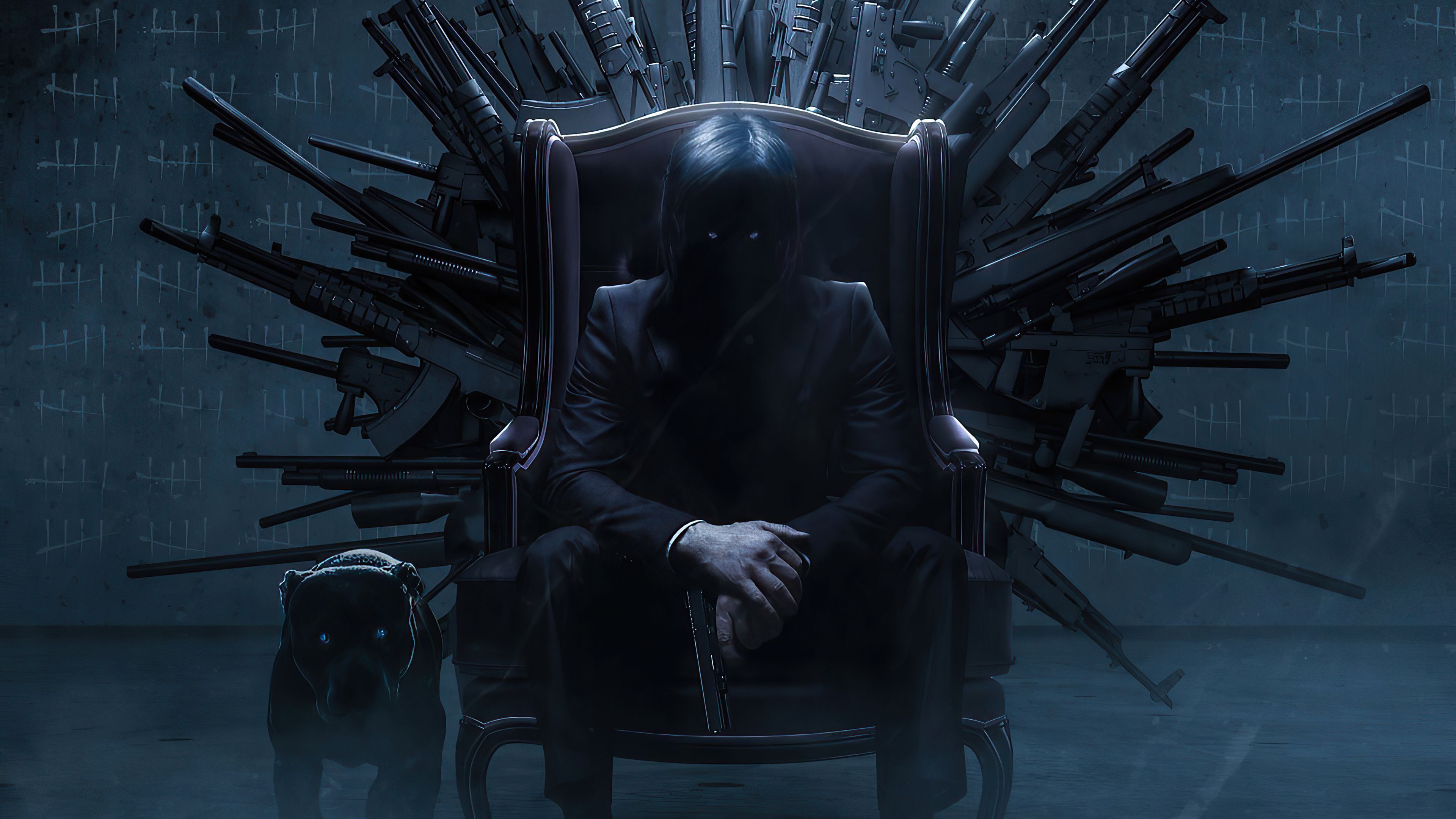 3840x2160 John Wick Background