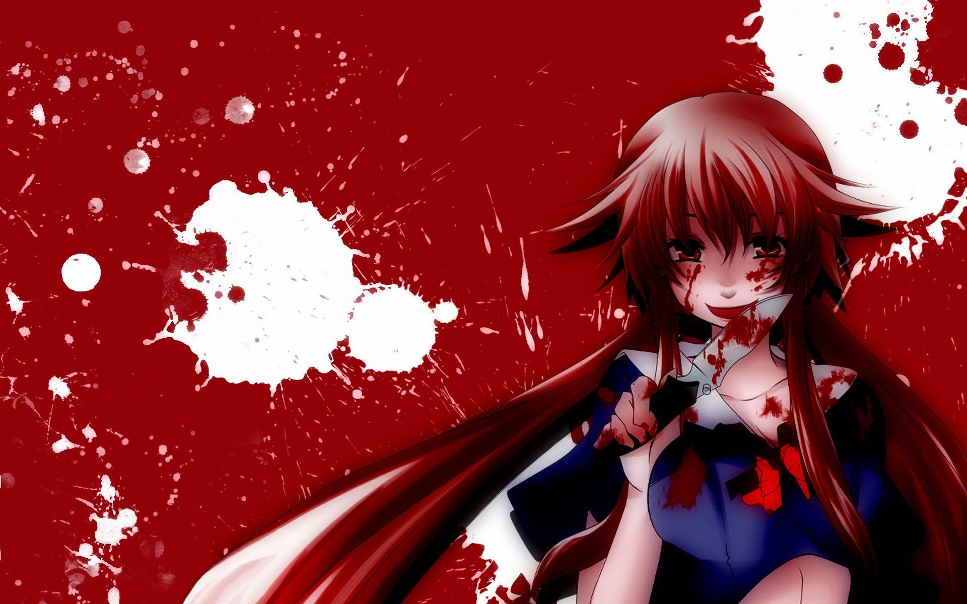1920x1200 Future Diary Girls Anime 1920x1200