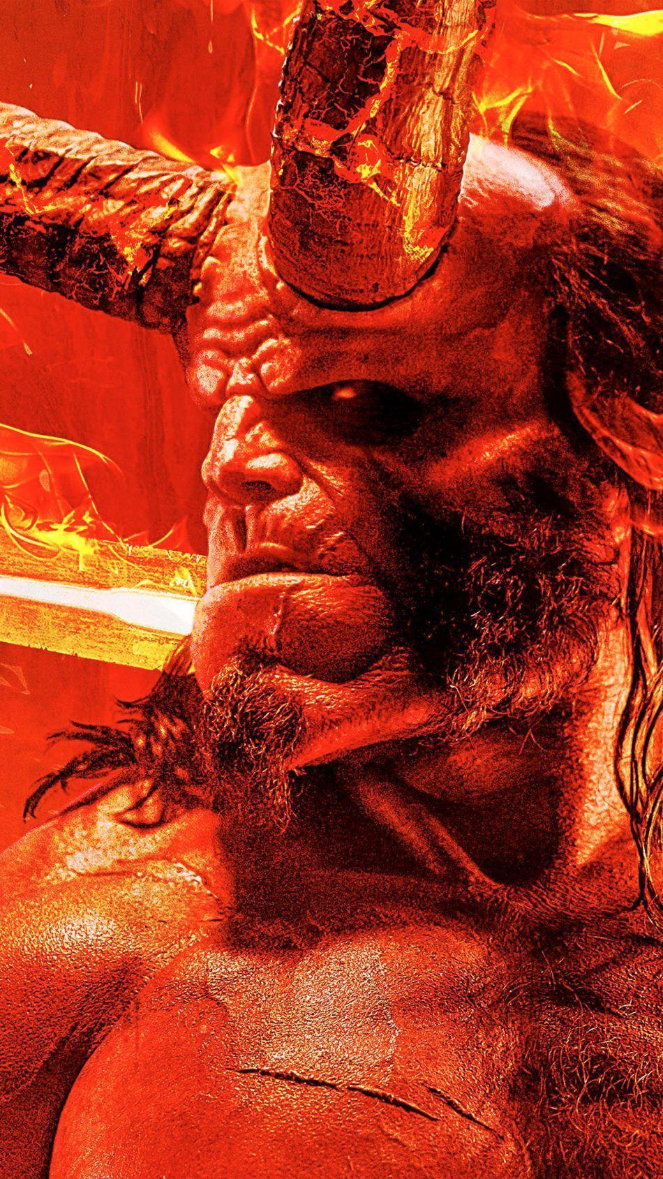 950x1689 Hellboy 2019. Movie Wallpaper. Hellboy wallpaper, Hellboy movie