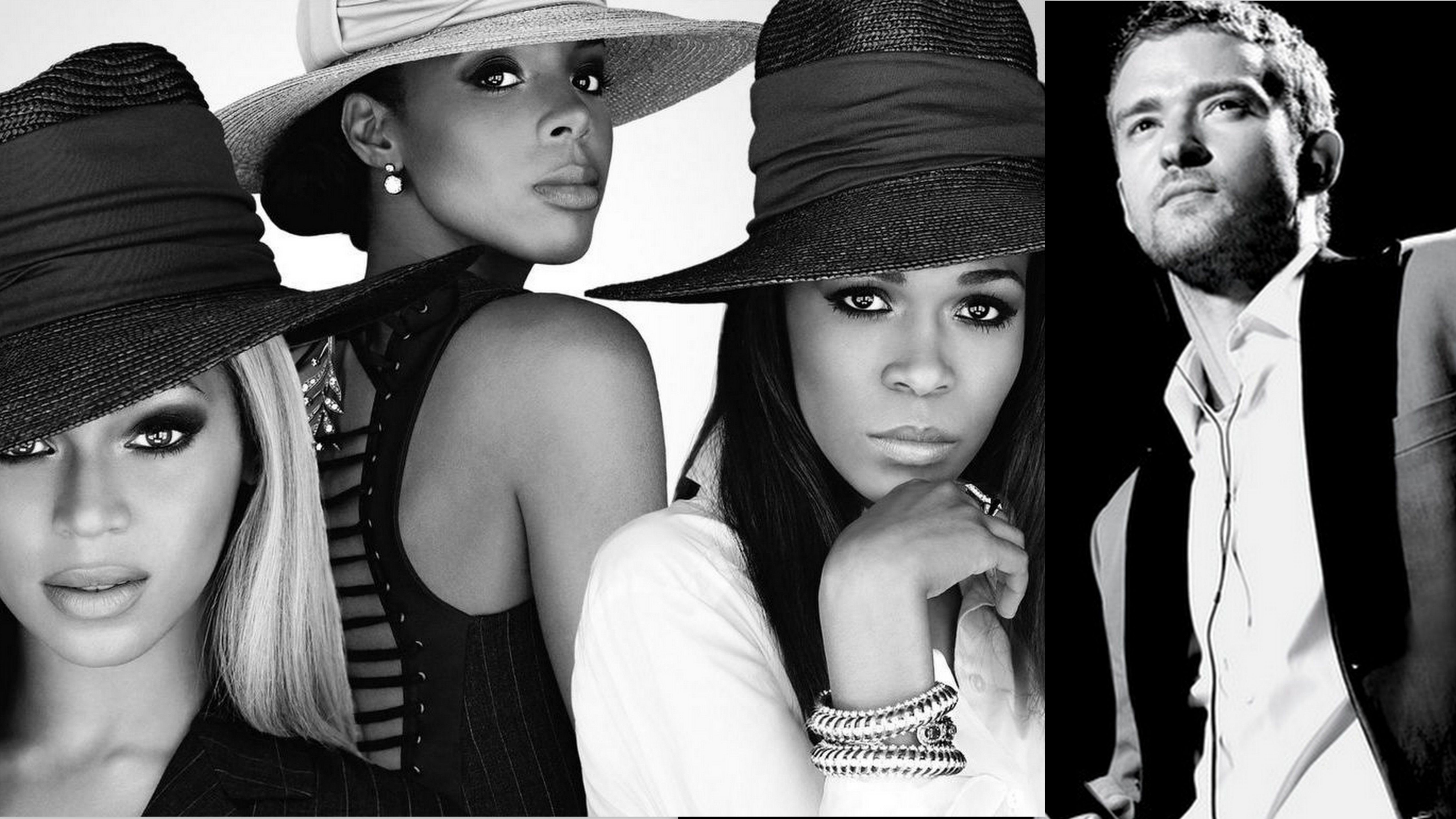 5120x2880 DESTINYS CHILD Pop Soul R B Beyonce Justin Timberlake Wallpaperx2880