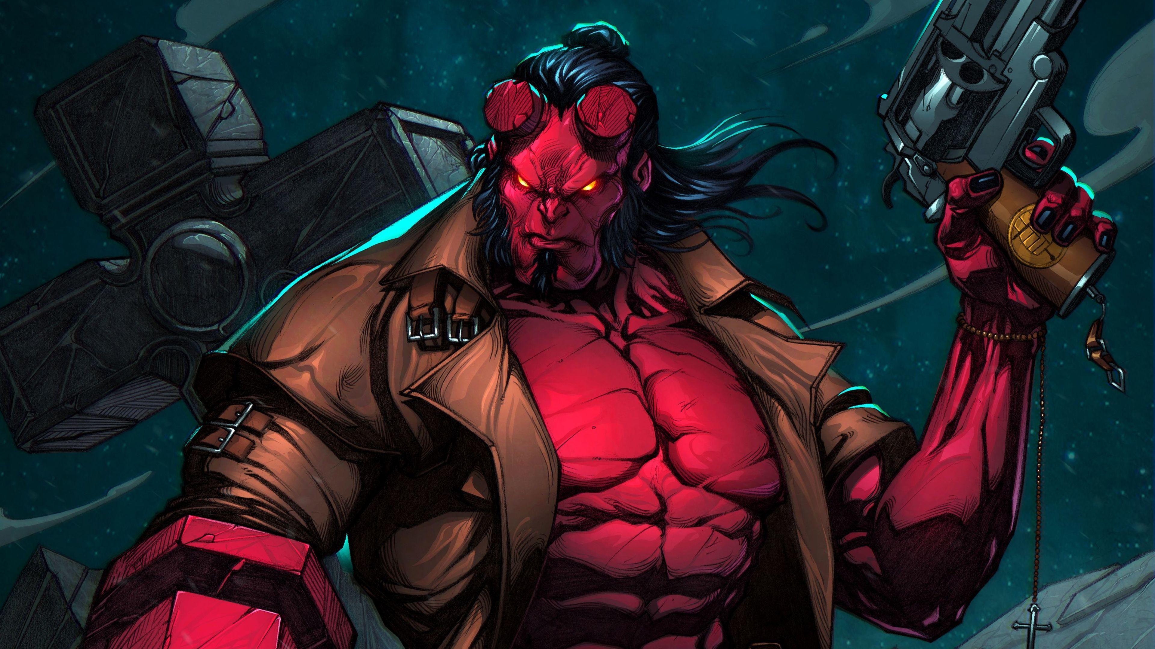 3840x2160 Hellboy 2019 4k Art New hellboy wallpaper HD 4k new, Hellboy HD