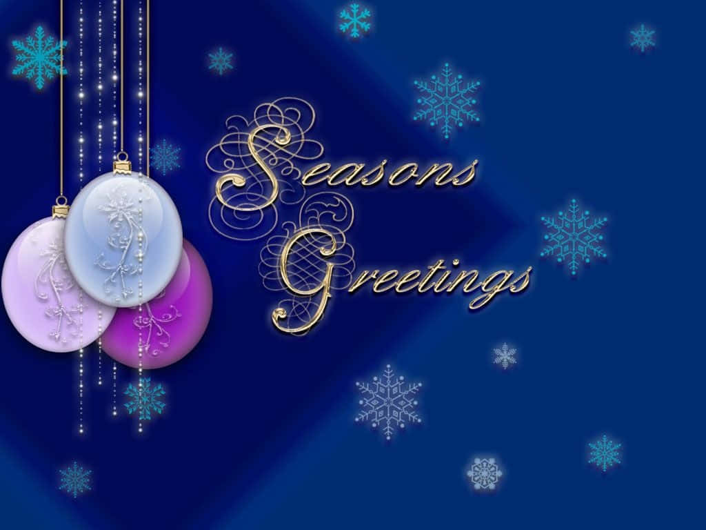 1024x768 Download Warm Greetings on a Festive Background