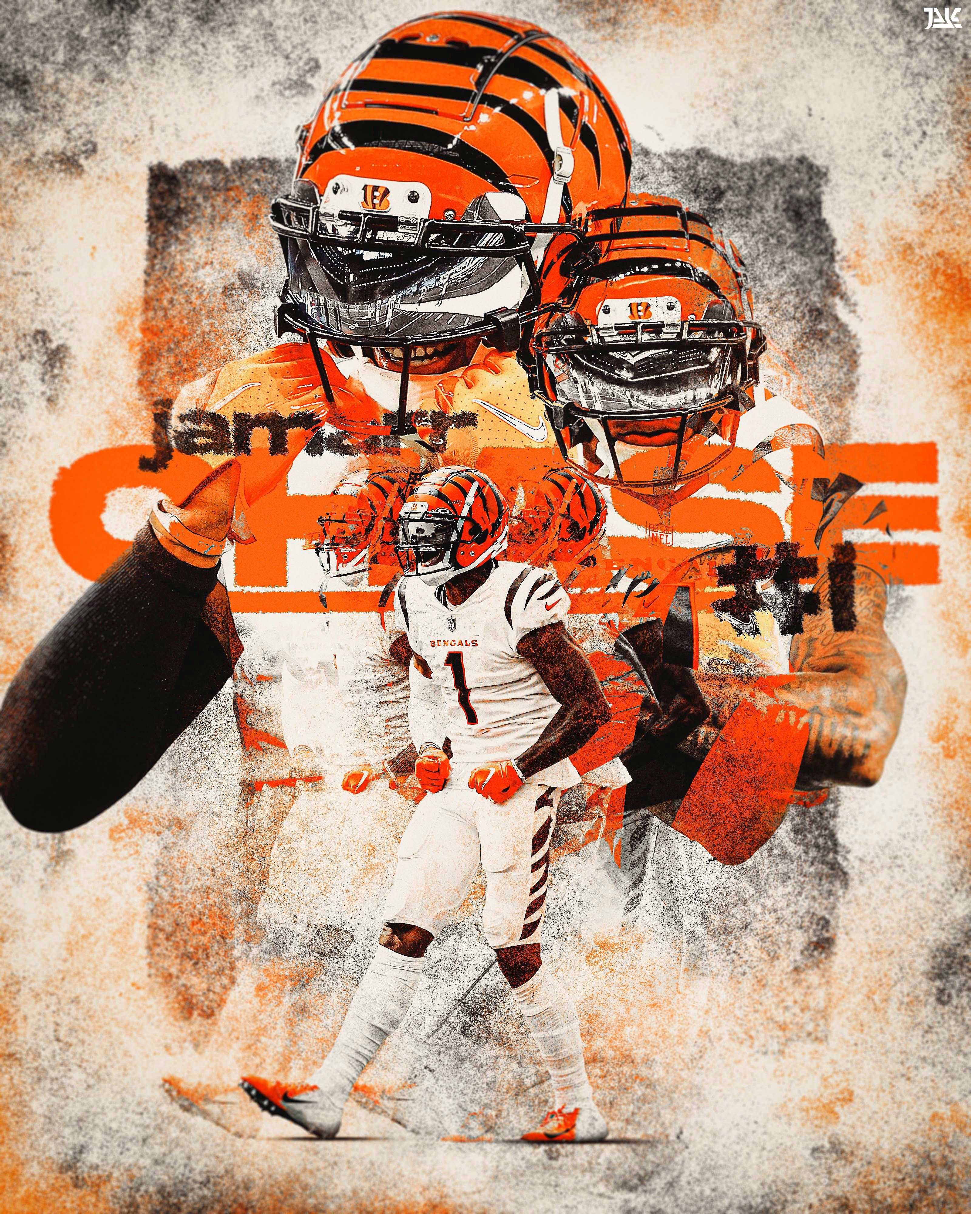 3200x4000 Ja'Marr Chase NFL Wallpaper