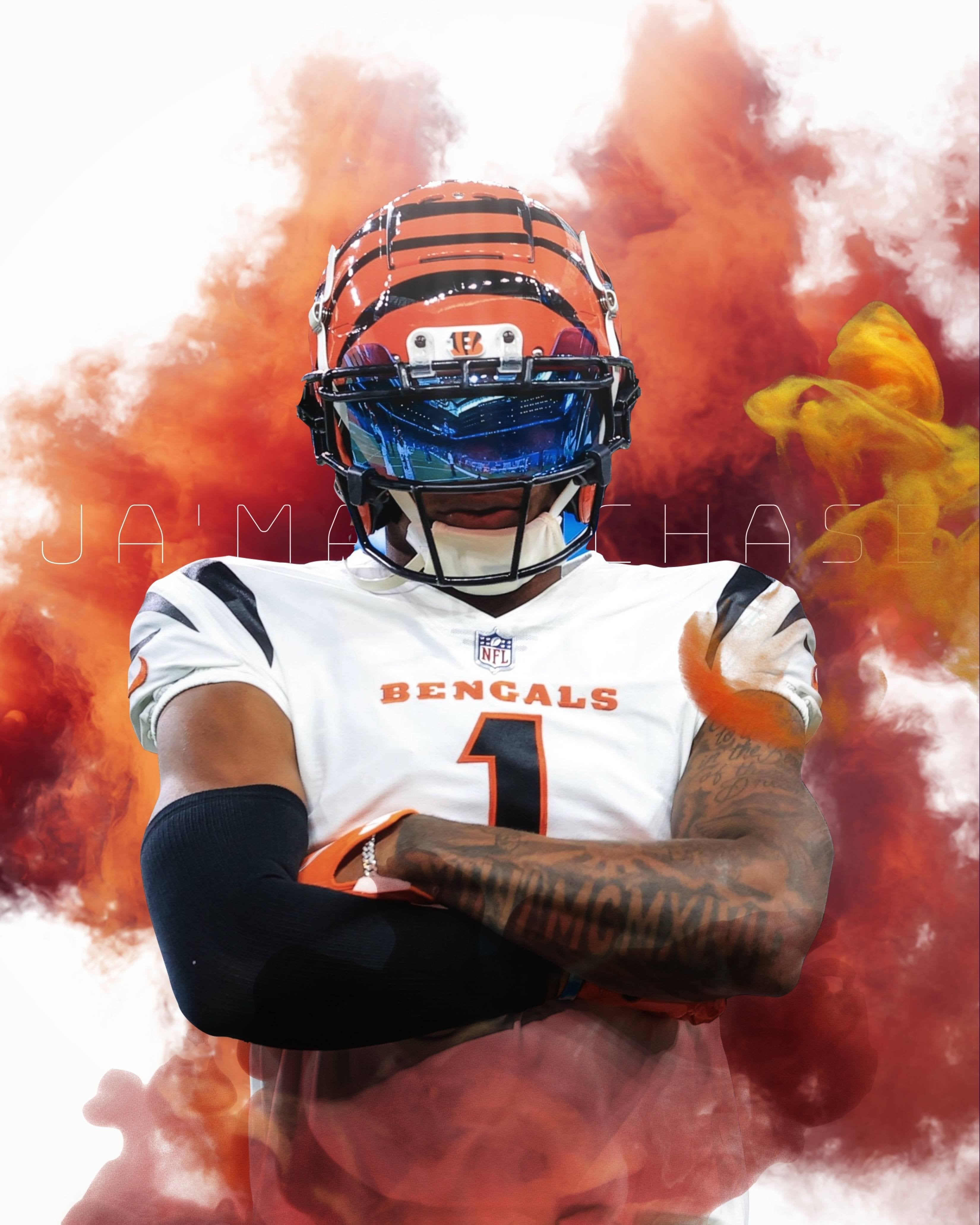 3300x4125 Bengals Ja'marr Chase Wallpaper