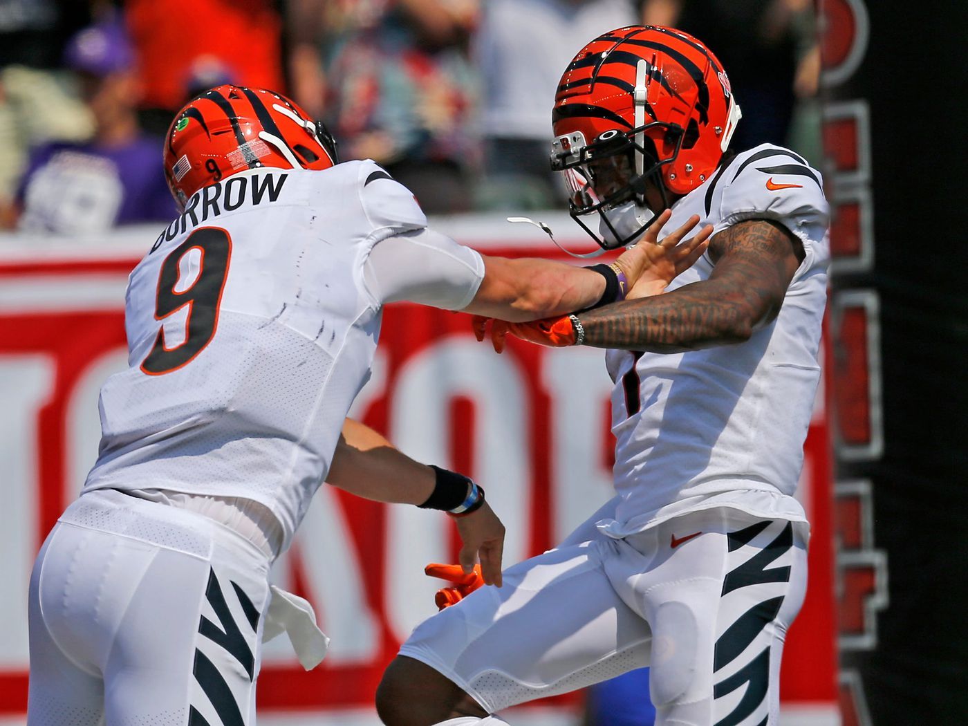 1400x1050 Joe Burrow And Ja'Marr Chase Atop Ranking Of NFL QB Pass Catching Duos