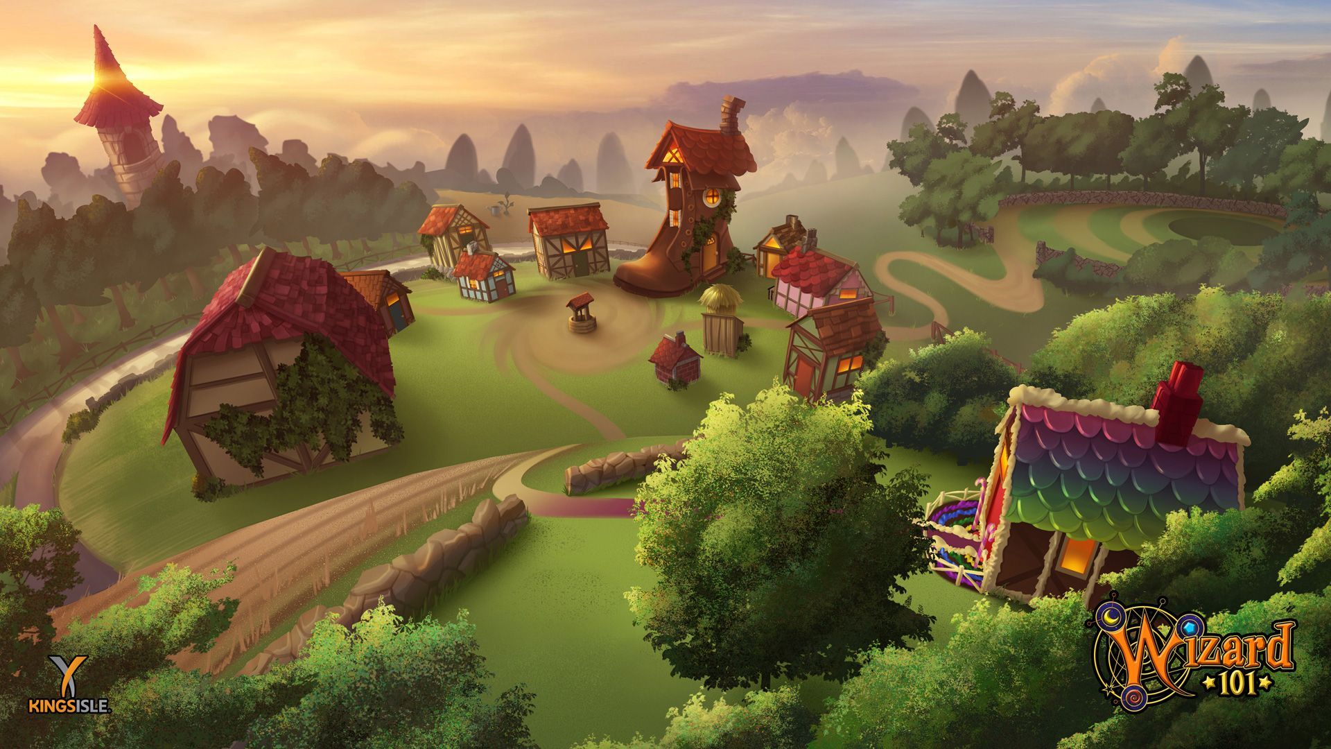 1920x1080 Wizard101 crafted by our concept artist, Adam