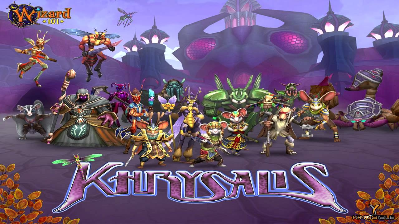 1280x720 Wizard101: NEW Khrysalis Wallpaper 2 Characters??