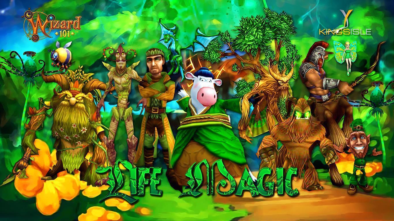 1366x768 Wizard101 Wallpaper