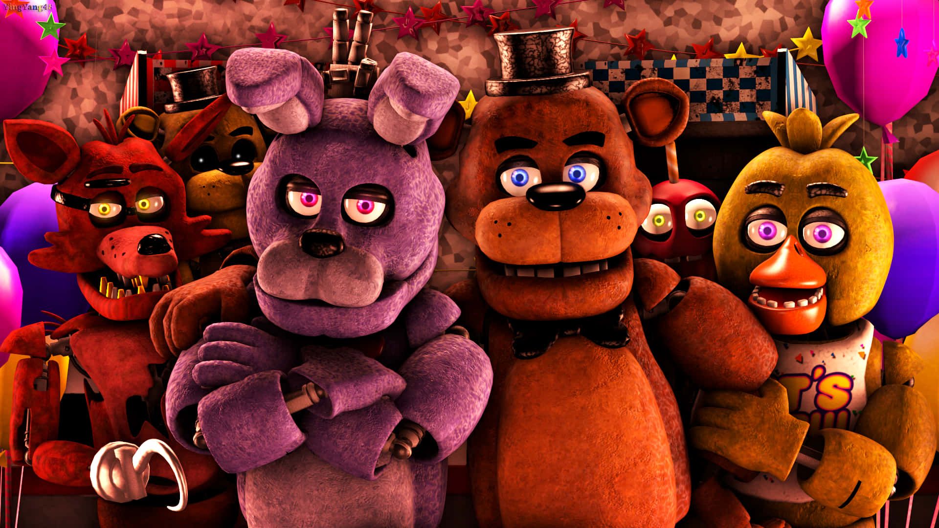 1920x1080 Five Nights At Freddys Desktop Wallpaper