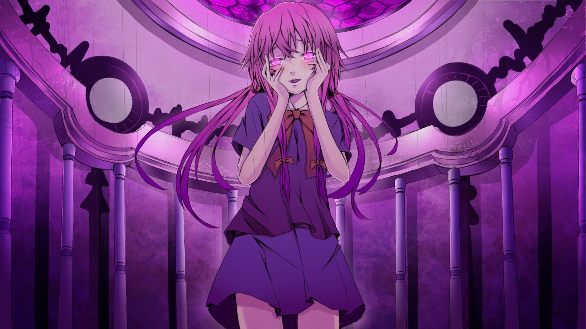 1920x1080 Mirai Nikki Wallpaper