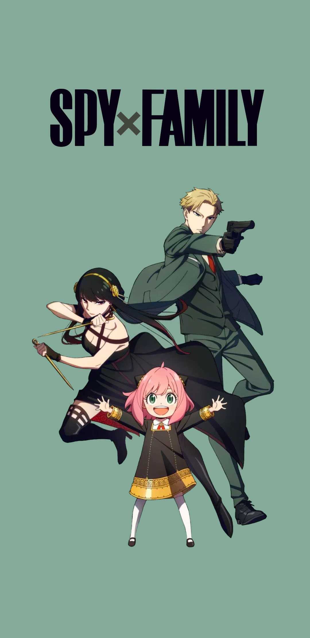 1080x2220 Spy X Family iPhone Wallpaper