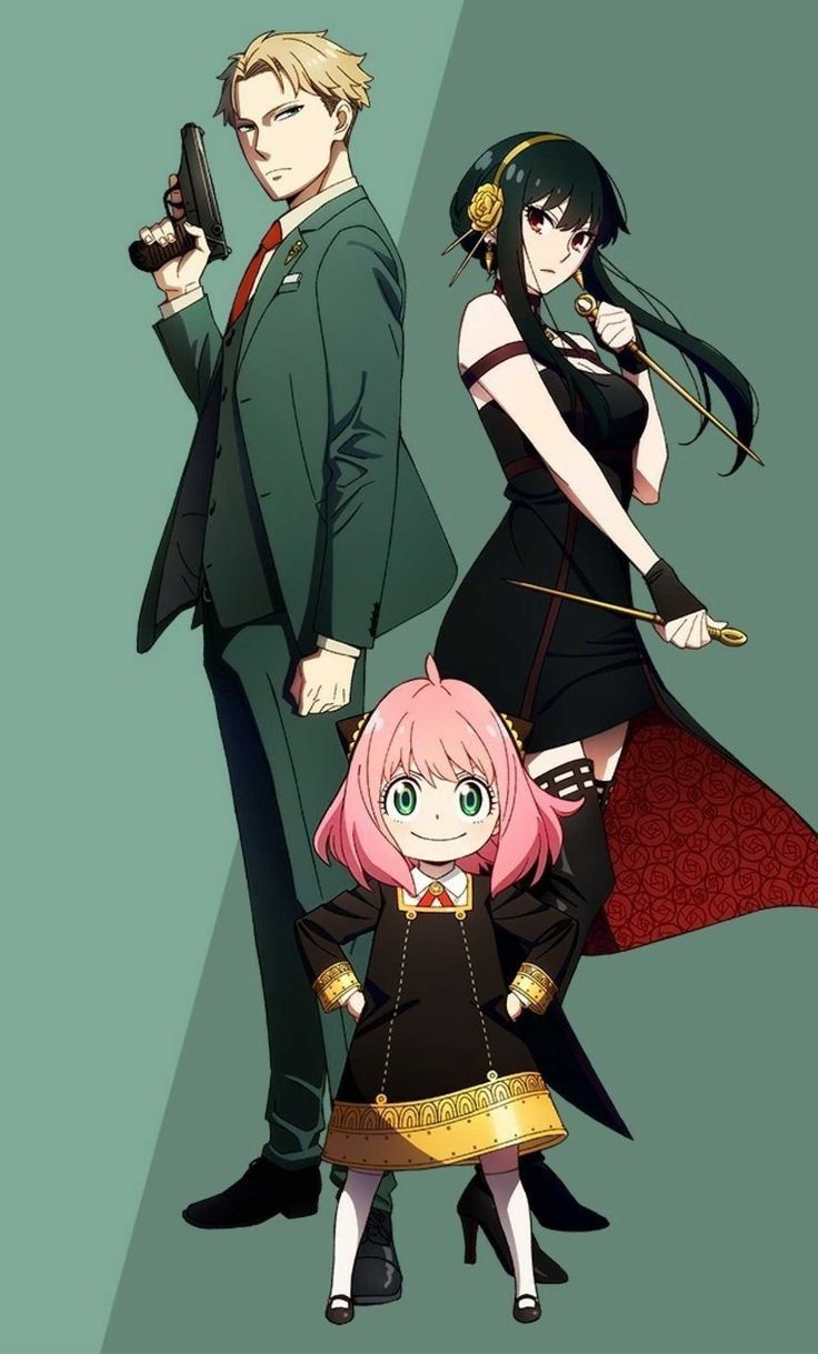 736x1219 Spy X Family Wallpaper