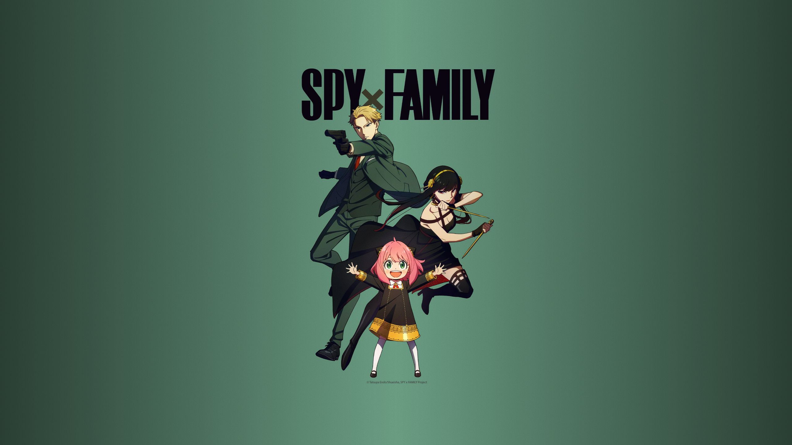 2560x1440 Spy x Family. Desktop wallpaper. 2560x1440