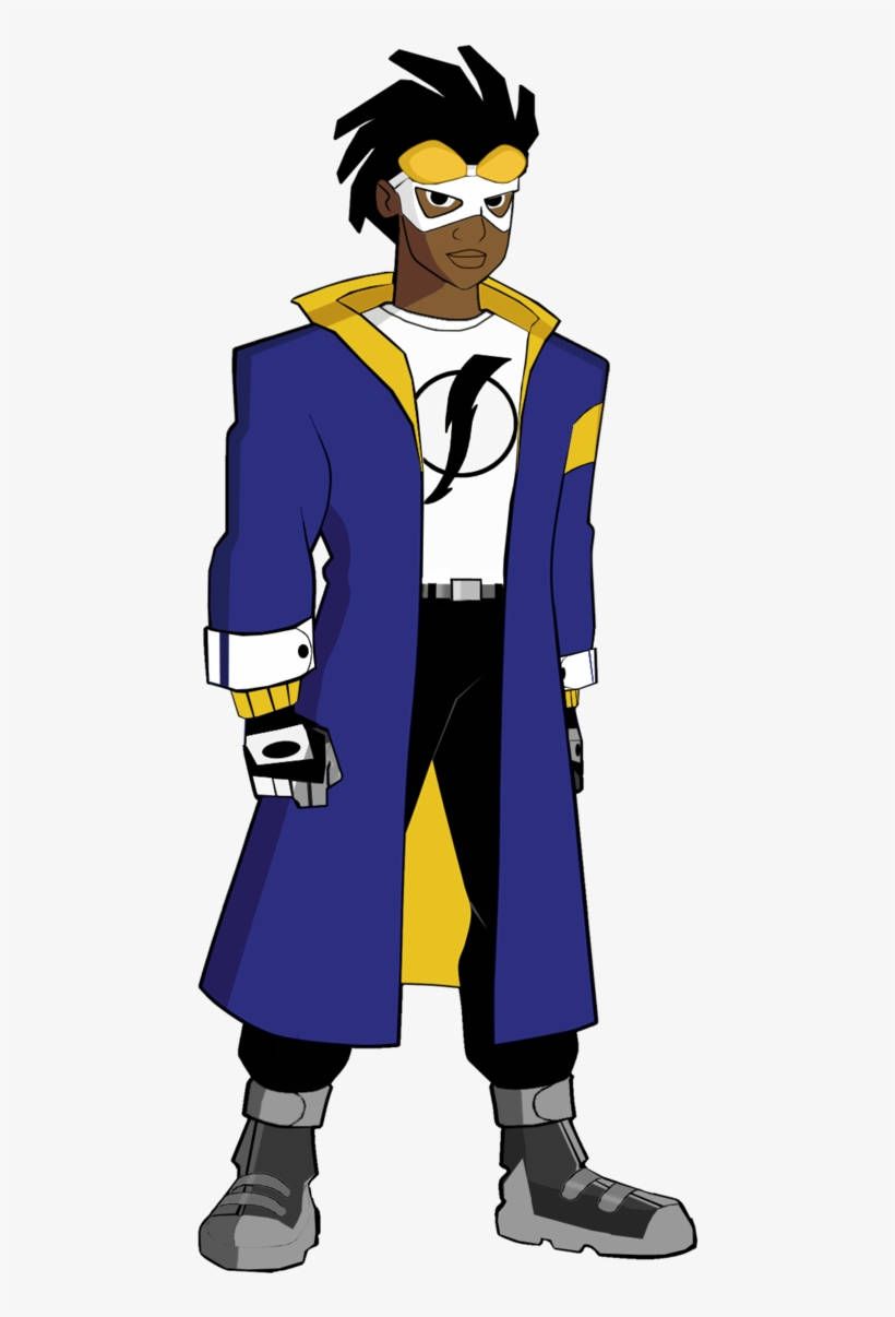 820x1206 Download Cartoon Static Shock Portrait Wallpaper