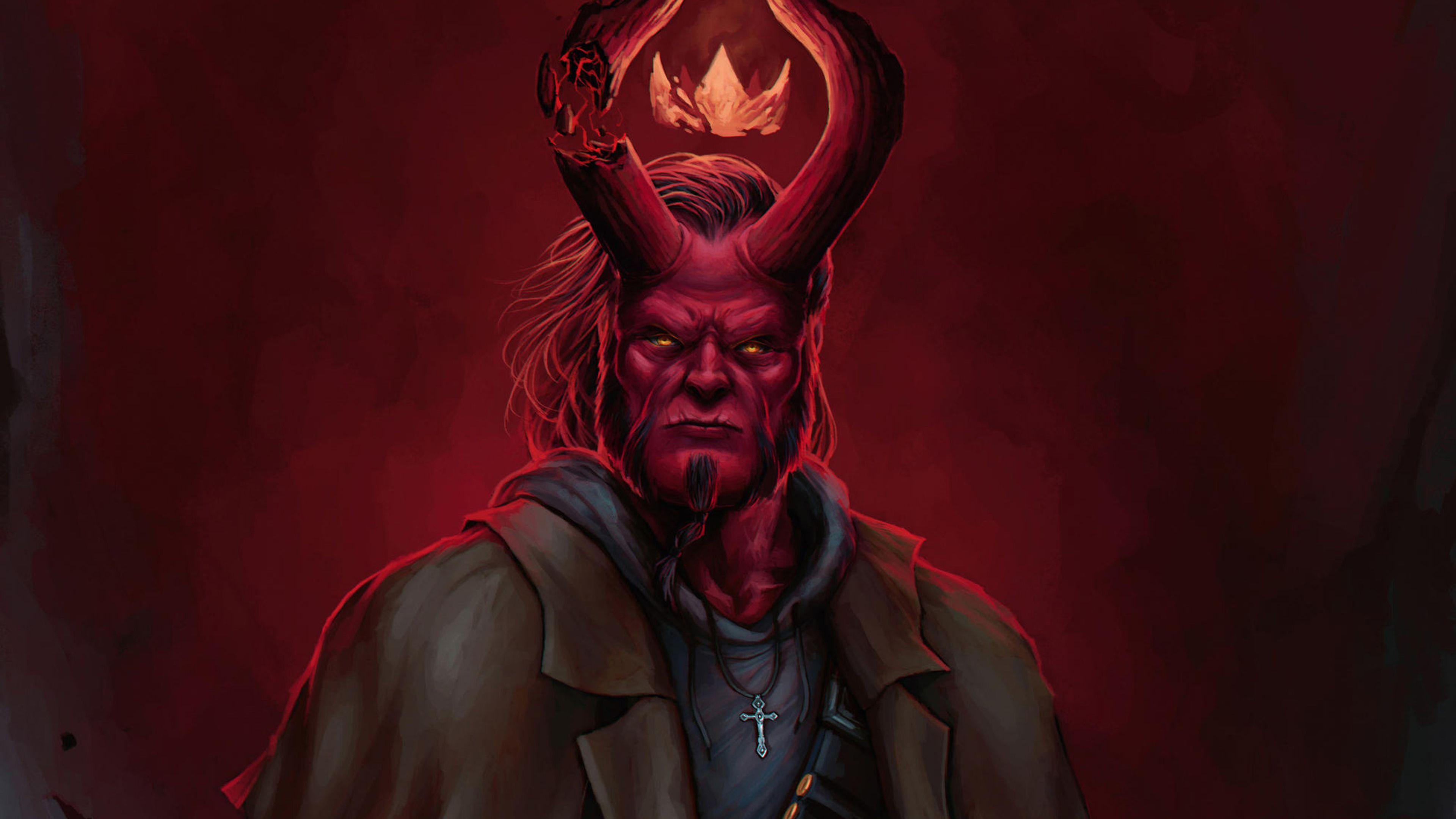 3840x2160 Wallpaper 4k Hellboy Art 2019 new 4k hellboy 2019 wallpaper HD 4k