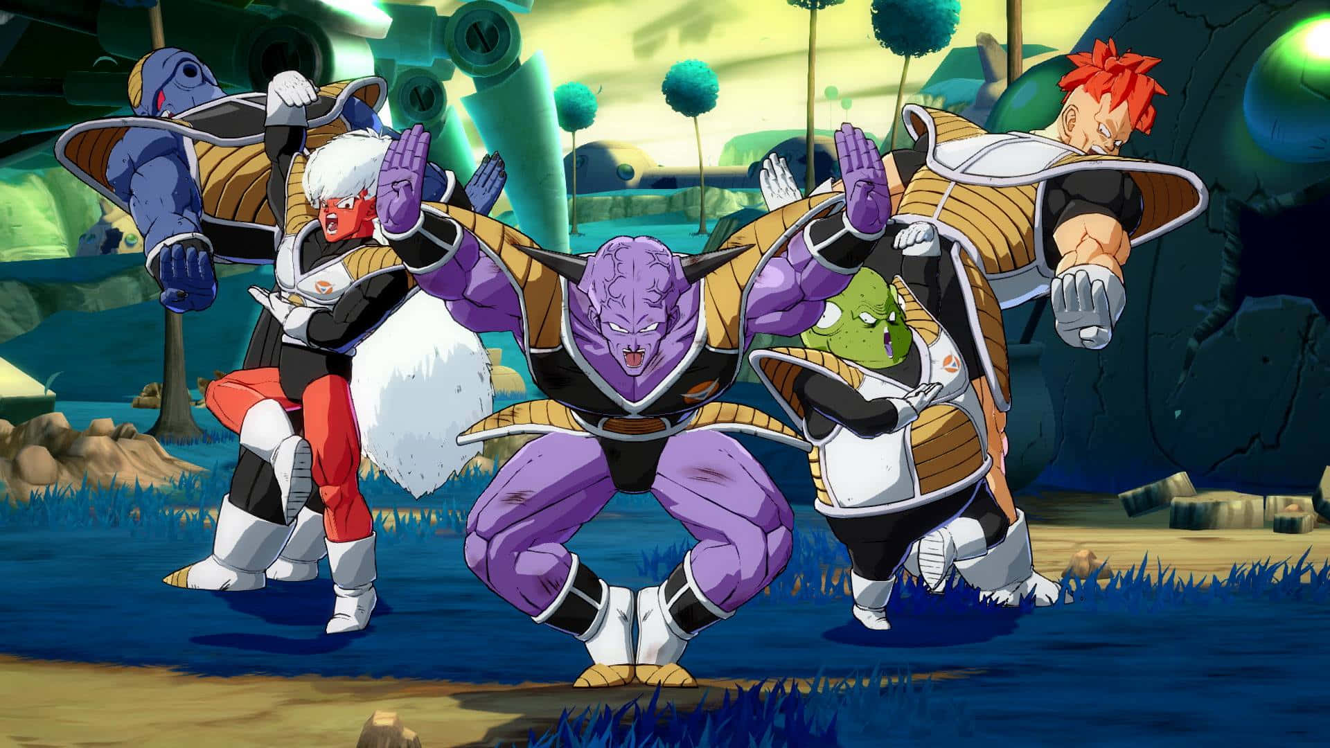 1920x1080 Download Ginyu Force Group of Warriors in Dragon Ball Z Wallpaper