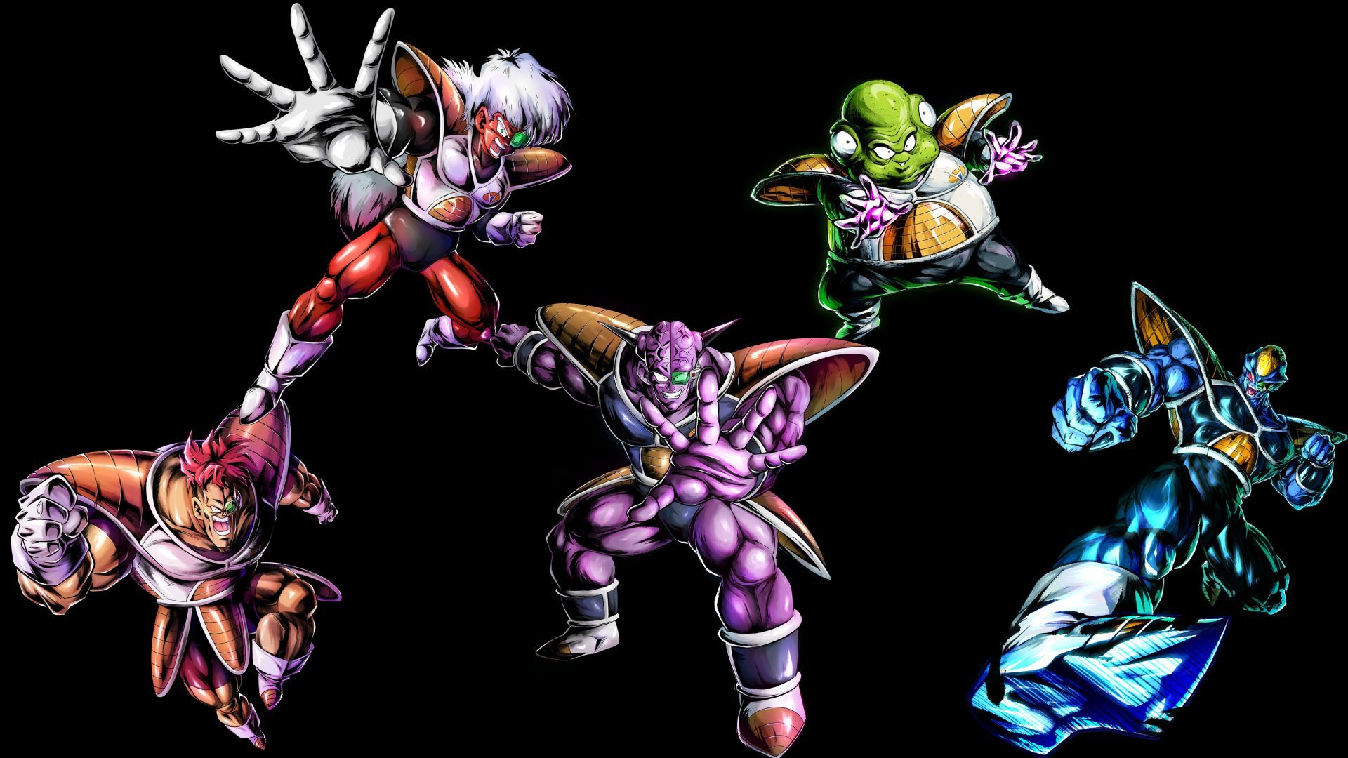 1920x1080 I made a quick Ginyu Force desktop wallpaper using legends art