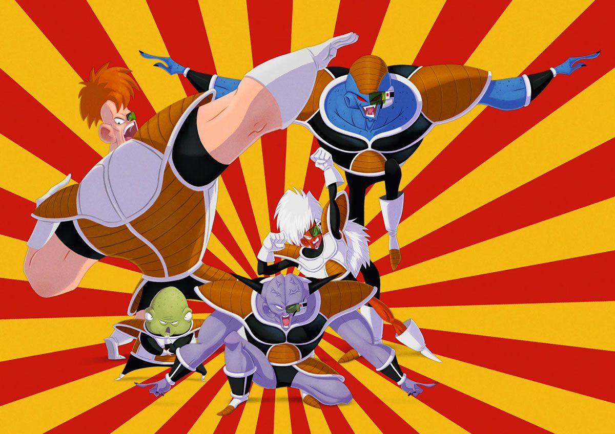 1200x848 Ginyu Force (Dragon Ball): Character Design